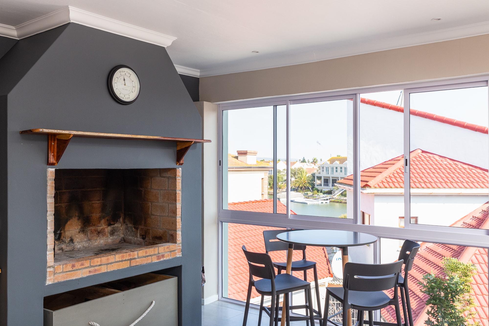 Interior of Weskus Waters beach house